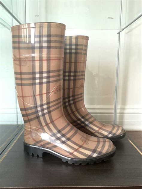 burberry tall rain boot women|burberry rain boots overstock.